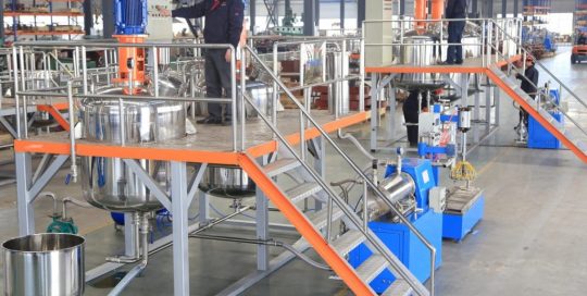 paint production line project | SeFluid