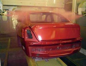 fórmula de pintura de carro