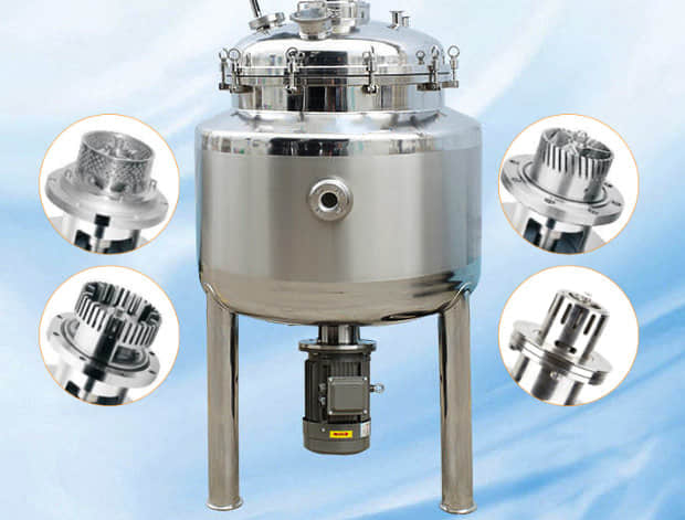 high shear bottom entry mixer | work head | SeFluid
