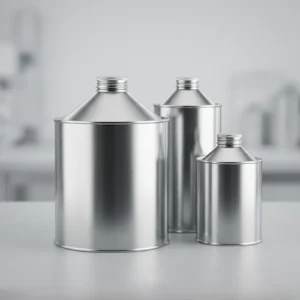 Lattine in latta con coperchio conico di alta qualità per soluzioni di imballaggio industriale | SeFluid