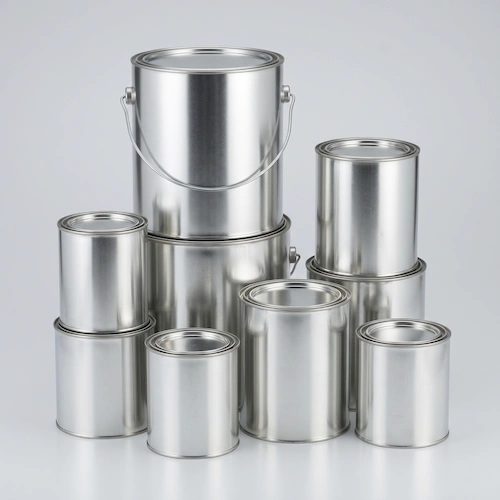 High-Quality Unlined Paint Tins for Industrial & Chemical Packaging 4 SeFluid unlined paint tins for solvent based paints