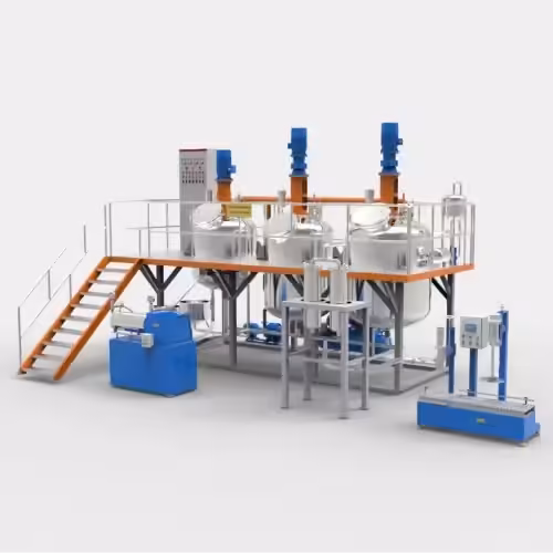 Company 4 paint production line 3000T | SeFluid